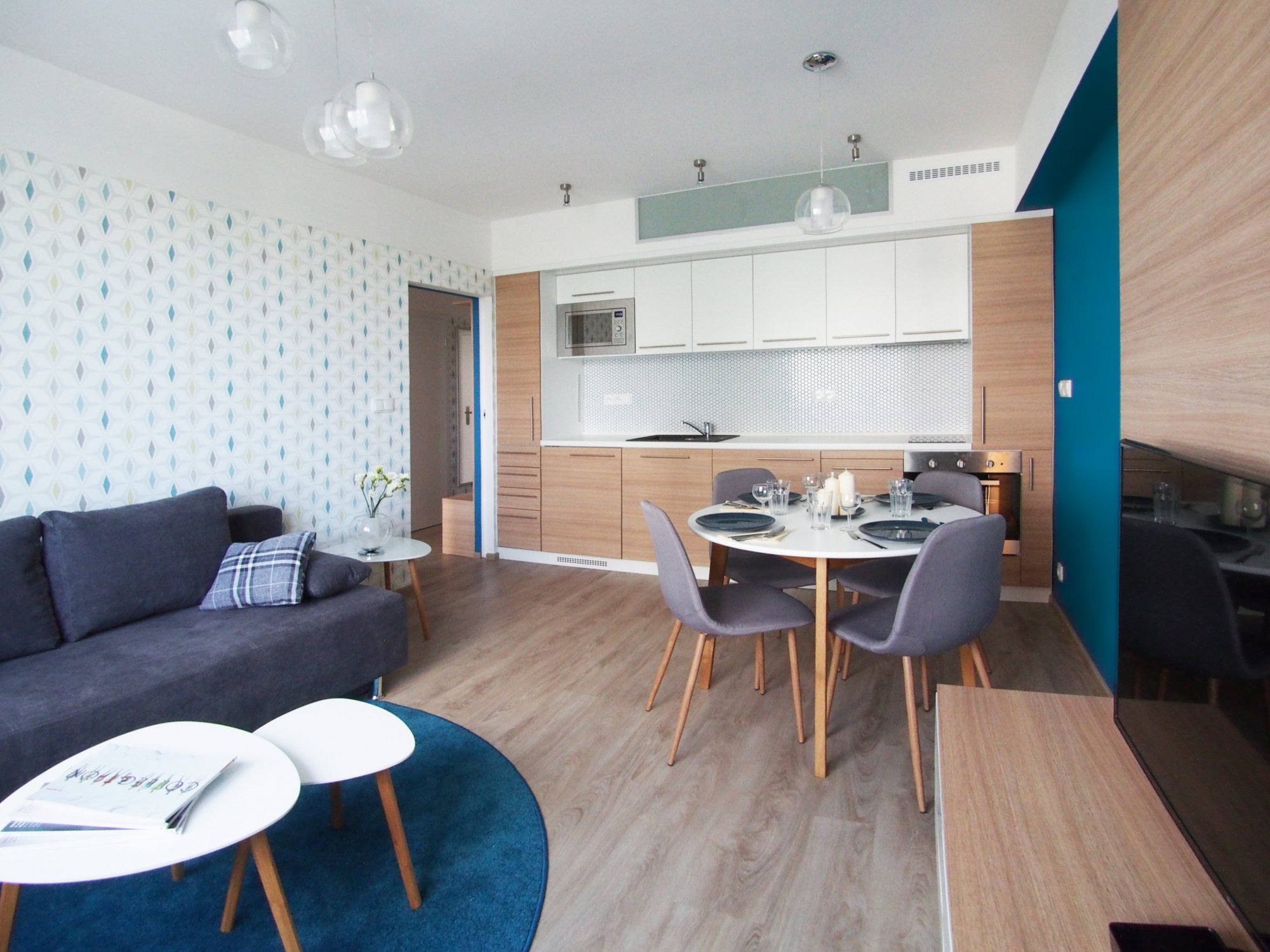 &uacute;prava dispozice: přestavba bytu pro Airbnb