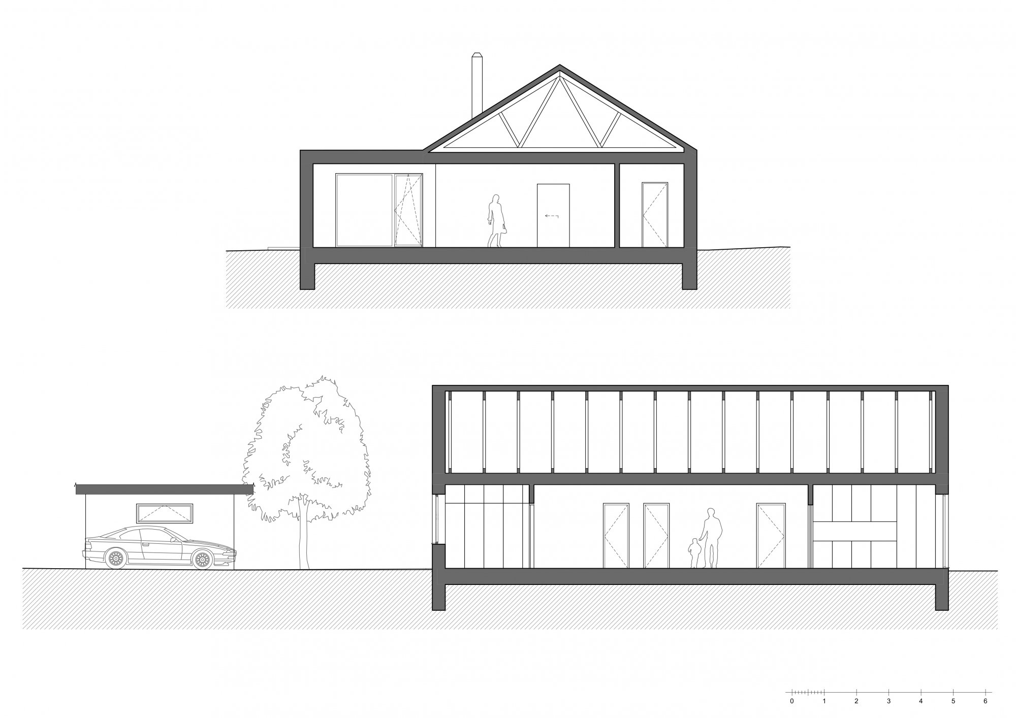 rodinn&yacute; dům v Krakovanech