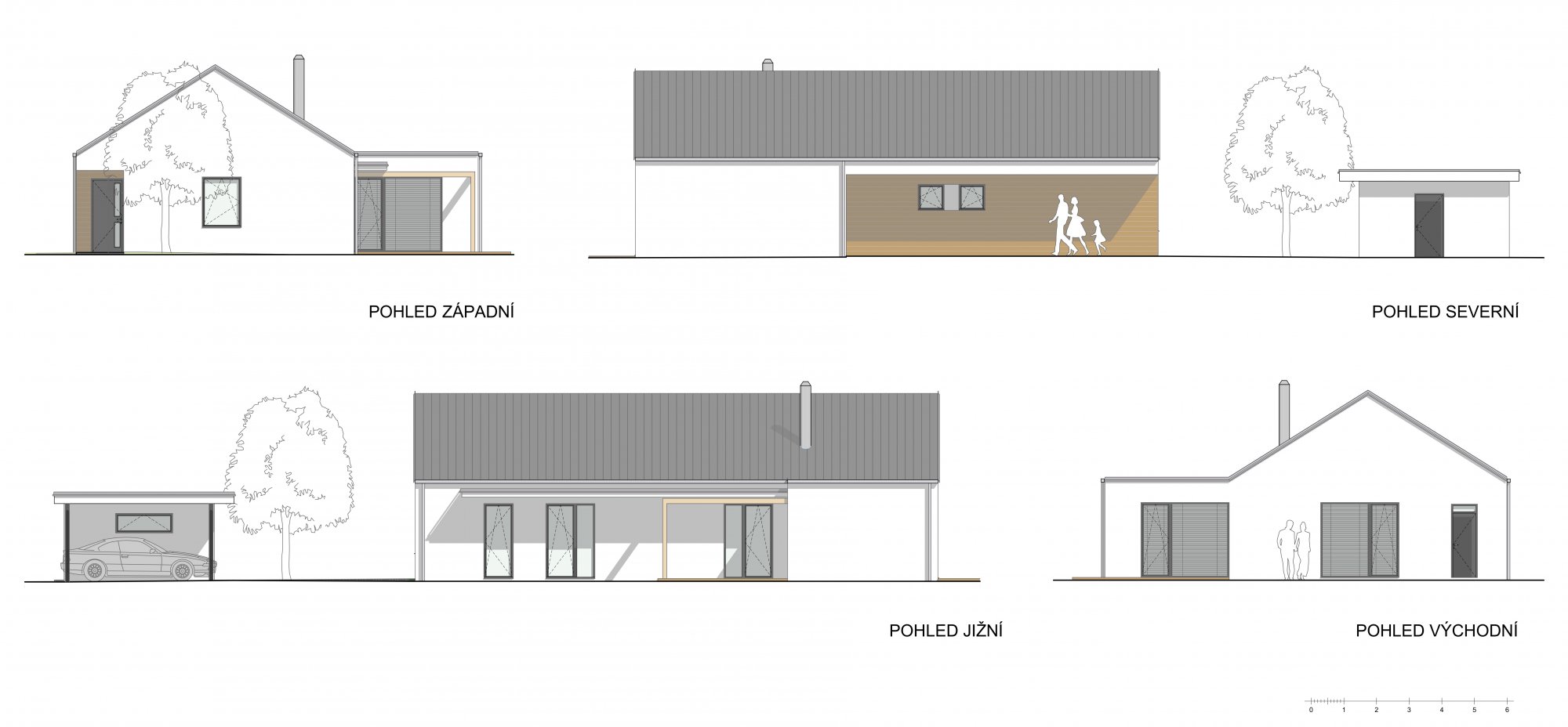 rodinn&yacute; dům v Krakovanech