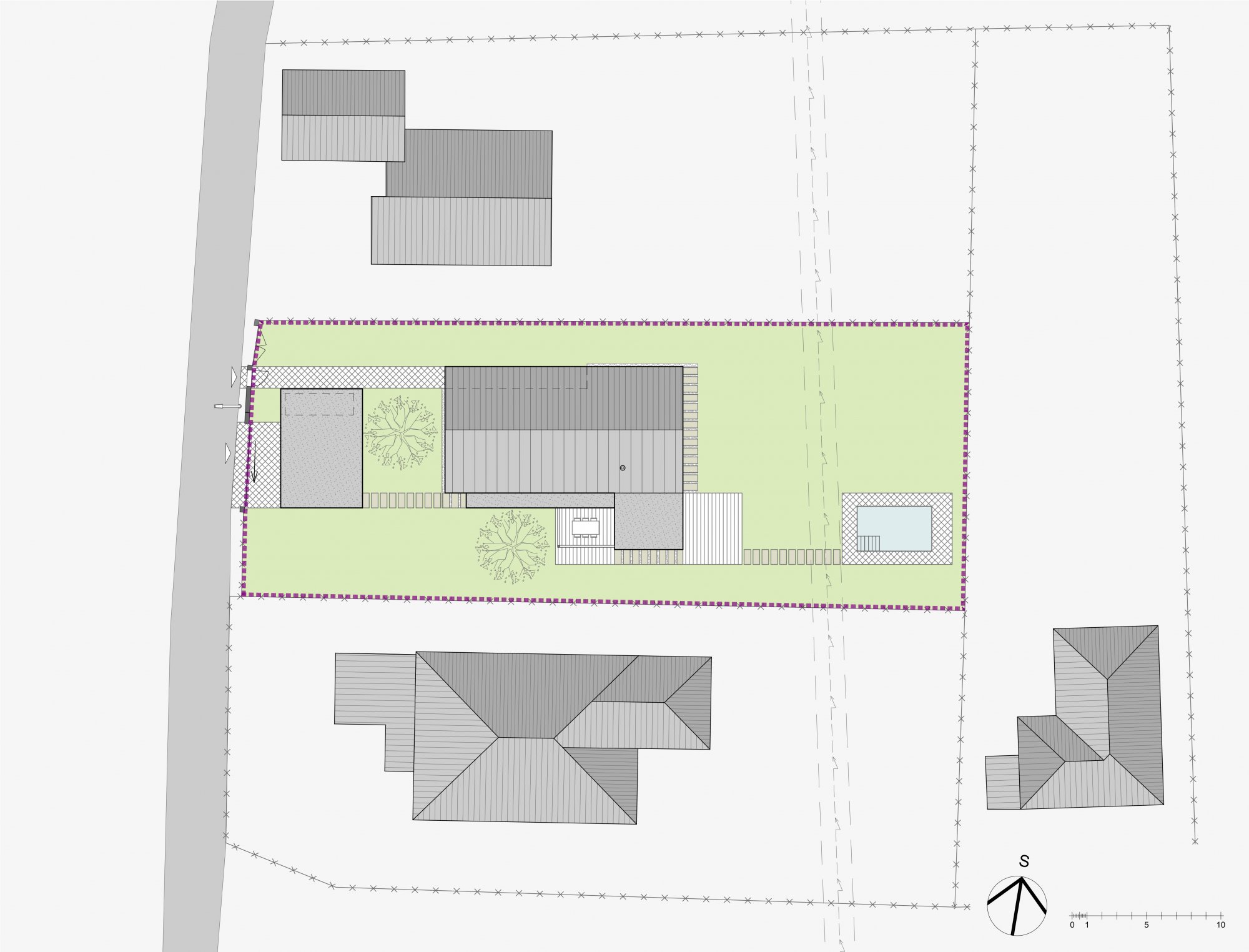 rodinn&yacute; dům v Krakovanech